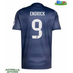 Real Madrid Endrick #9 Bortatröja 2025-26 Kortärmad